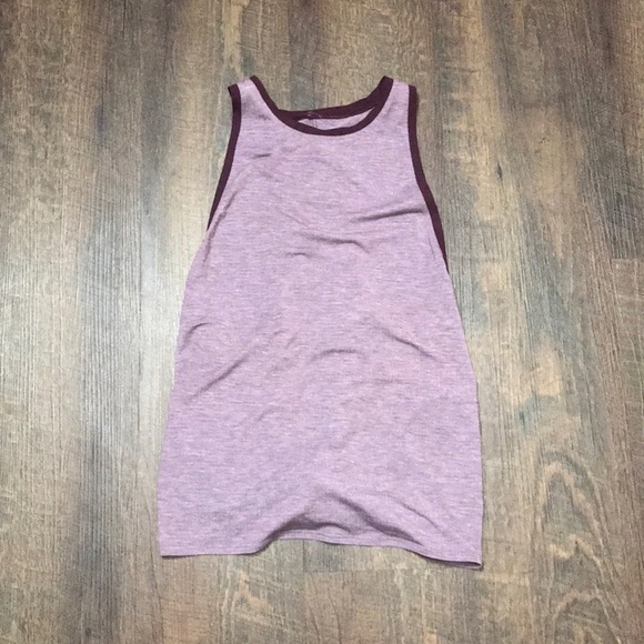 Lululemon Course Of Action Tank Heathered oxblood - Picture 1 of 8